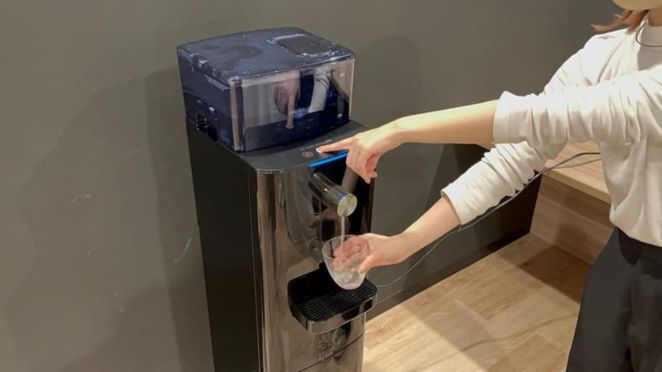 冷水の出し方